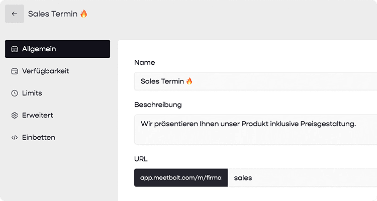 Einfache Terminplanung